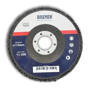 DISCO ABRASIVO FIBRA GRUESA = Eje para Rueda 3" BREMEN®