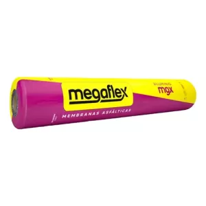 MEMBRANA ASFALTICA MEGAFLEX CON ALUMINIO X 40KG