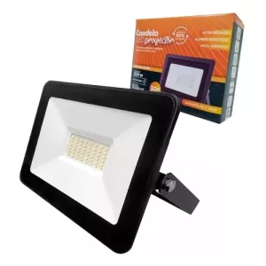 PROYECTOR LED 50 W LUZ CALIDA CANDELA