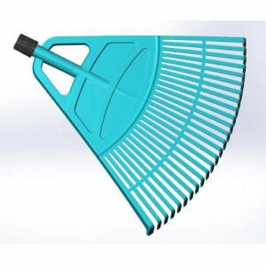BARREHOJA PVC FIJO 60 cm SIN CABO GIBER