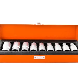 JUEGO DE BOCALLAVES TORX 1/2" 9 PIEZAS