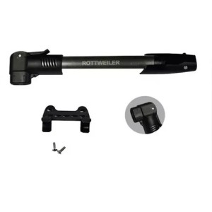 INFLADOR DE MANO PROFESIONAL ALUMINO DOBLE PICO ROTTWAILER