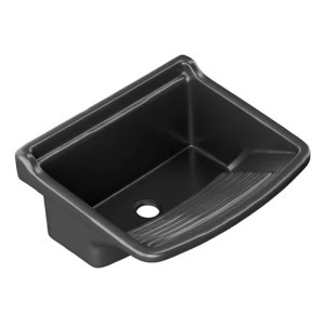 PILETA LAVADERO NEGRA 24 LITROS