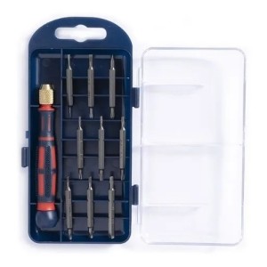 DESTORNILLADORES PORTA PUNTAS PRECISION/REVERSIBLES 10 PIEZAS TX/PL/PH/PZ/HEX BREMEN