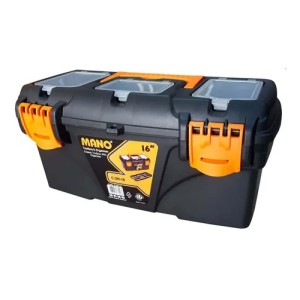 CAJA HERRAMIENTA 41 CM CIERRE PLASTICO MANO