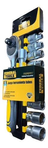 SET DE TUBOS 1/2 12 PIEZAS FEDERAL TOOLS