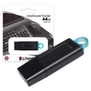 PEN DRIVER KINGSTON 64 GB DATA TRAVELER EXODIA