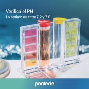 LABORATORIO KIT ANALIZADOR DE CLORO Y PH POOLERIE