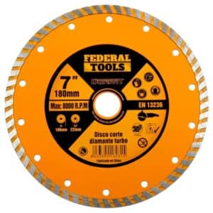FEDERAL TOOLS - DISCO DIAMANT. TURBO 180MM (-15%)