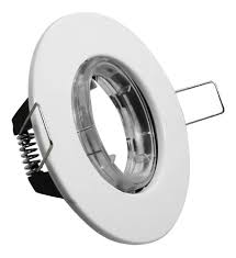 SPOT COMPLETO "FACE CLIP" C/GU10 REDONDO BLANCO