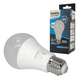 CANDELA - LAMPARA LED CLASICA 15W LUZ FRIA (-20%)