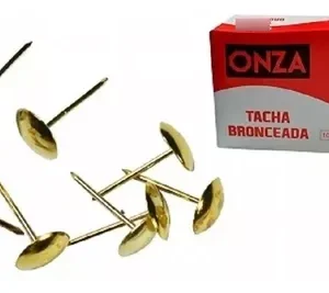 TACHA BRONCEADA CAJITA X 100 GRS