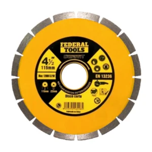 FEDERAL TOOLS-DISCO DIAMANTADO TURBO115