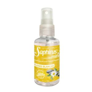 AROMATIZANTE DE AMBIENTE MINI FLORES BLANCAS "SAPHIRUS"