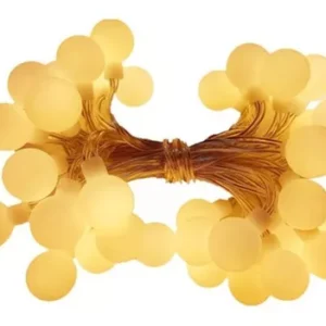 BOLITA LED 4 MTS LUZ CALIDA (220V) - OM