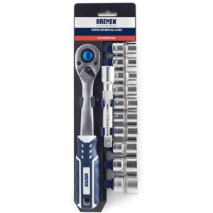 BOC.JGO.PORTATIL    Enc.1/4" x12 Pzs. (4-13mm)   BREMEN®