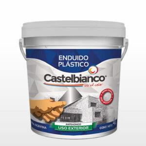 CASTELBIANCO - ENDUIDO PLASTICO EXTERIOR X 1/2 LTS