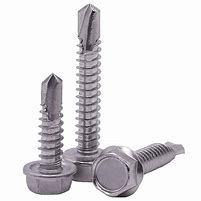 TORNILLO AUTOPERFORANTE HEXAGONAL S/ARANDELAS PTA. MECHA 1/4 X 3/4