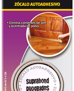 BURLETE AUTOADHESIVO VINILO BLANCO