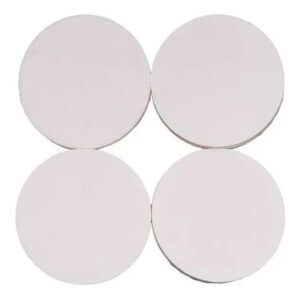 TOPETINA CIRCULAR - BLANCA - ESPESOR 5 MM
