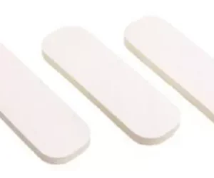 RECTANGULAR - BLANCA - DE 8.5 X 3CM / ESPESOR 5MM