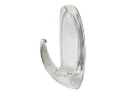 PERCHAS AUTOADHESIVAS OVAL X 3 U. 54MM TRANSPARENTE