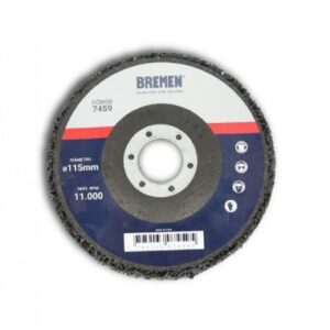 DISCO ABRASIVO FIBRA GRUESA 4-1/2" BREMEN®  para Amol. Ang. (0.2)