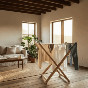 TENDER MADERA Y SOGA
