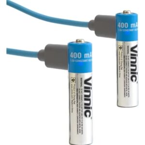 BLISTER PILA RECARGABLE LITIO VINNIC AAA 1750MAH C/CABLE