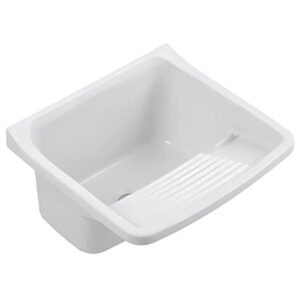 PILETA LAVADERO BLANCA 15LTS