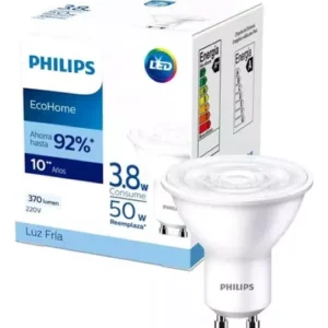PHILIPS - LAMPARA LED DICROICA 5-50W (4.7W) LUZ CALIDA