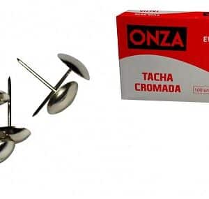 TACHA CROMADA  CAJITA X 100 GRS