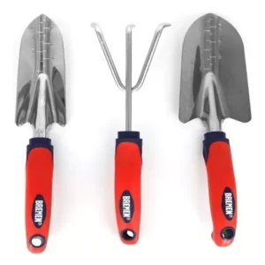 KIT de HERRAMIENTAS para JARDÍN - 3 Pzs [Pala, Pala p/trasplantar & Escardillo] BREMEN®