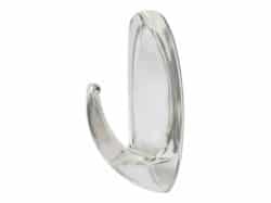 PERCHAS AUTOADHESIVAS OVAL X 5 U. 35MM TRANSPARENTE