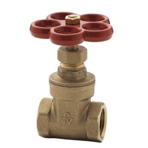 FV - VALVULA ESCLUSA 1/2" VOLANTE ALUMINIO