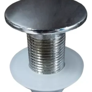 CUBRE AGUJERO PVC CROMADO P/MESADA
