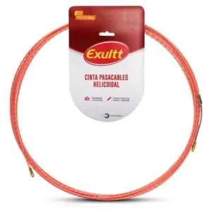 CINTA PASACABLE EXULTT HELICOIDAL 10 mts.