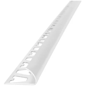 ATRIM - PERFIL GUARDACANTO ARCO ALUMINIO BLANCO