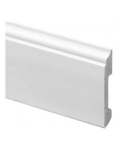 ATRIM - ZOCALO LINE 70MM X 2.5MT BLANCO