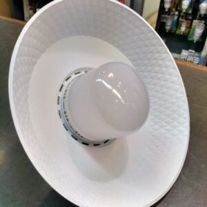 PANTALLA REFLECTORA P/LAMP LED 38W
