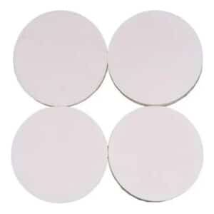 TOPETINA CIRCULAR - BLANCA - ESPESOR 5 MM